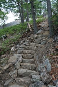 This relocation of the Applachian Trail at Bear Mountain State Park